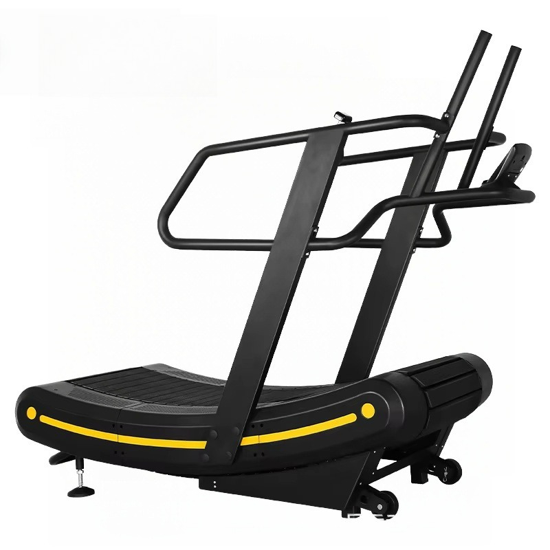 Home Gym Manual - Curved Unpowered Home Gym Treadmill LED