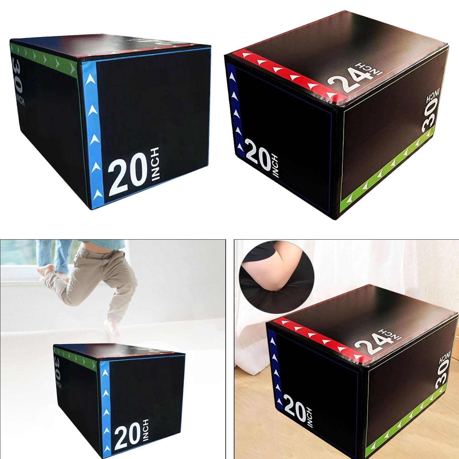 Home Gym Kit For Men - 3-in-1Jump Box Plyometric Box for Strength