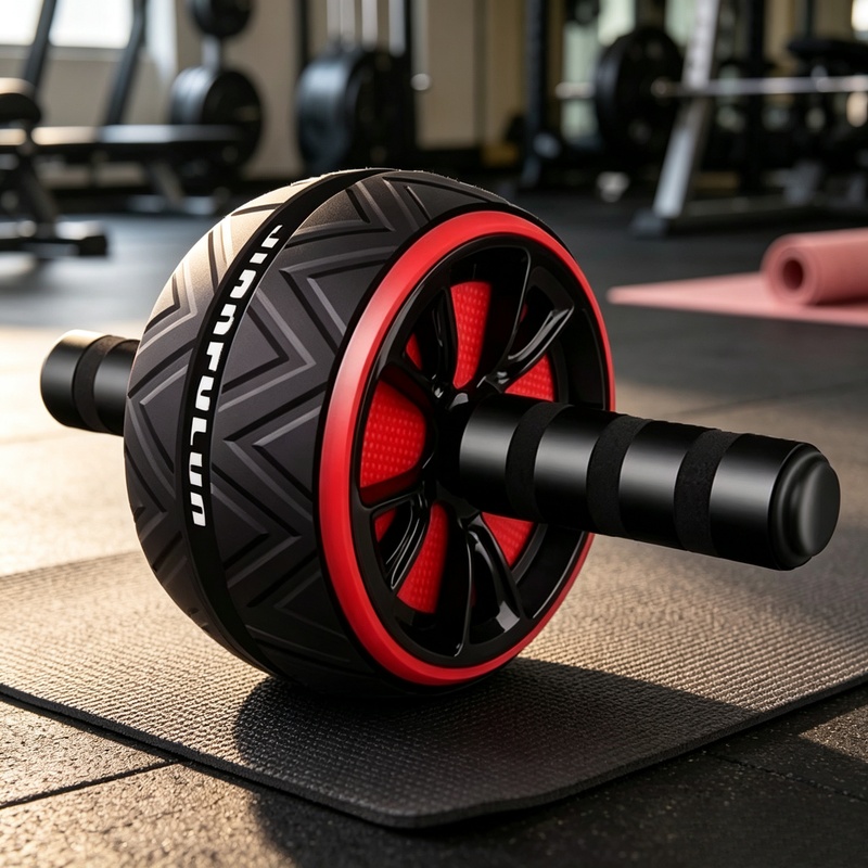 Home Gym Hyrox - Non-Slip Ab Roller Wheel, Durable Core