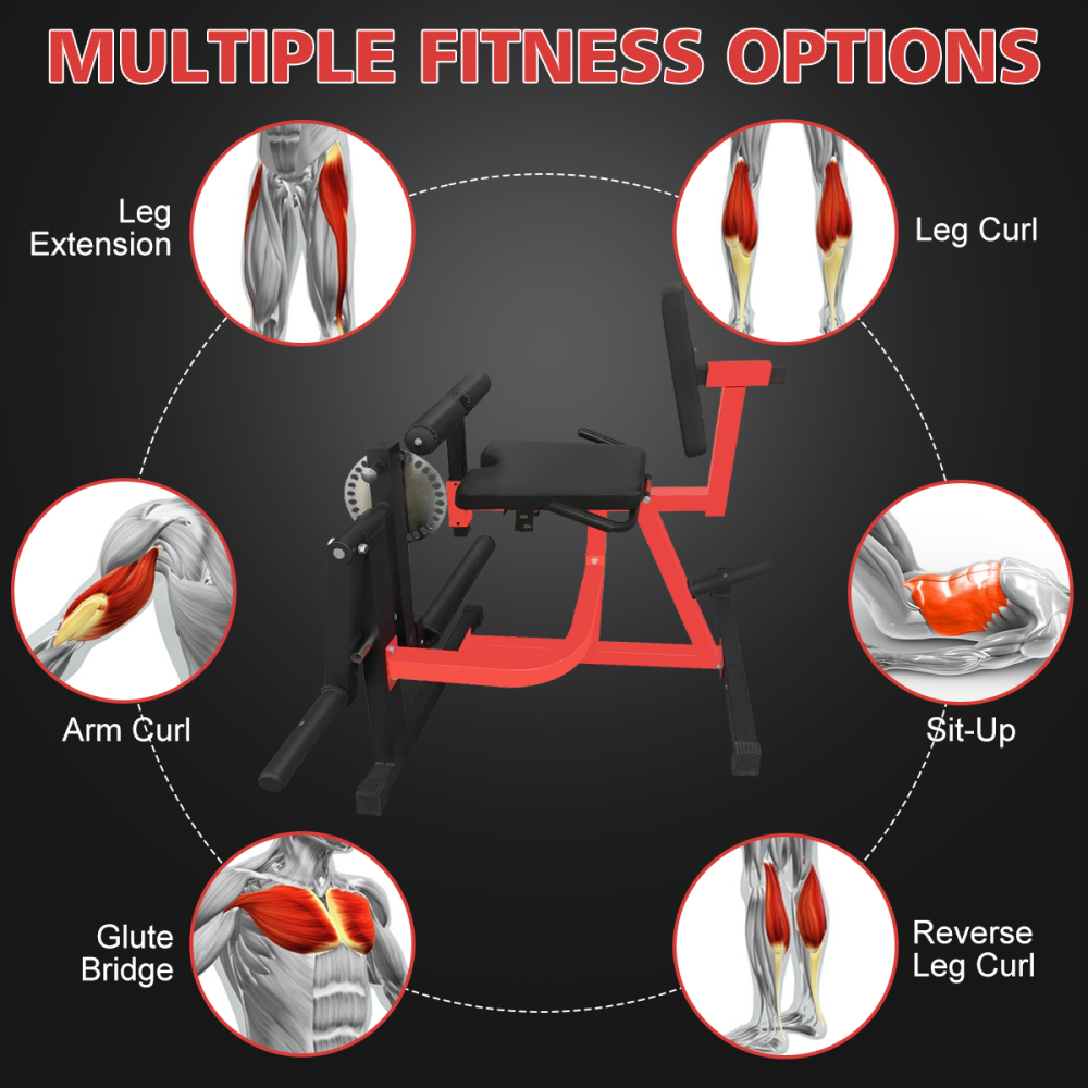 Ye Adjustable Leg Extension an - Home Gym Leg Extension Machine 评论和价格