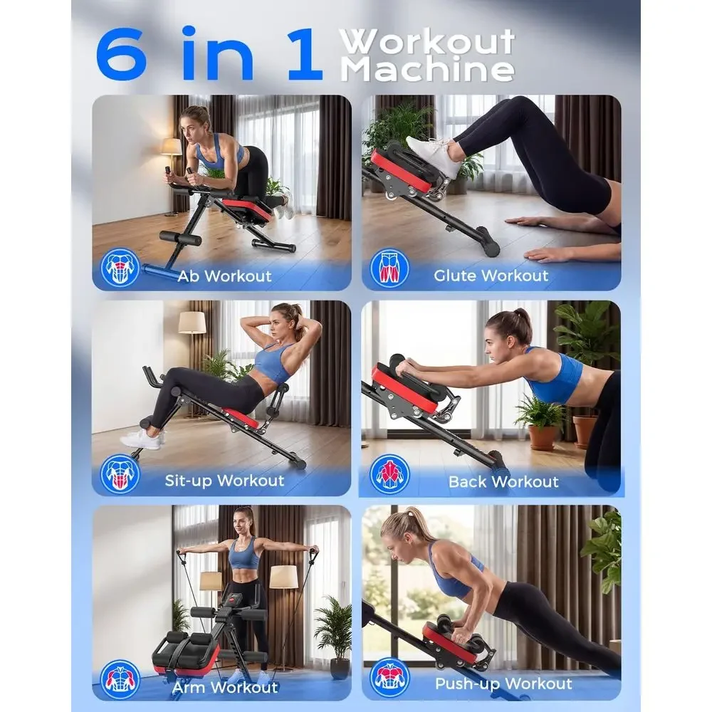 5-in-1 Adjustable Ab Bench for - Home Gym Furniture 评论和价格