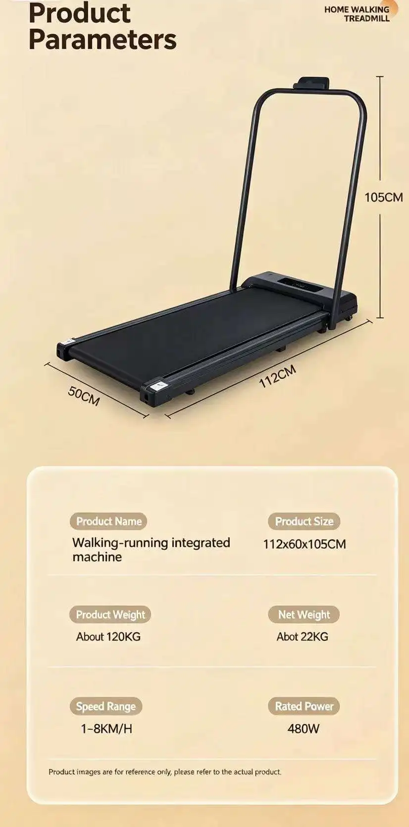 JMZ Treadmill Portable Folding - Home Gym Manual 评论和价格