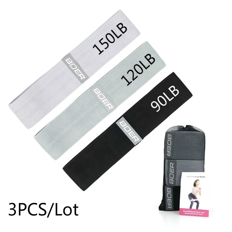 3PCS Women Men Fabric Resistan - Home Gym Kit For Men 评论和价格