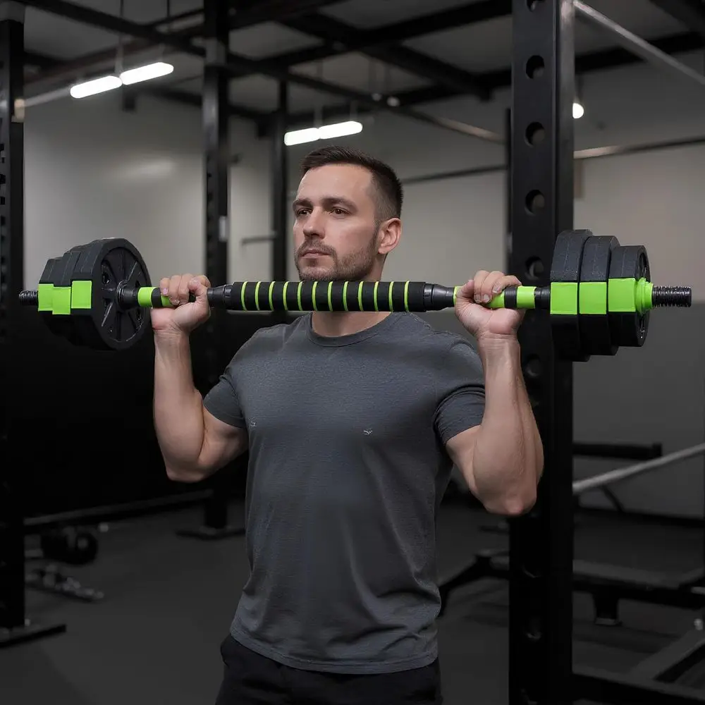 All-in-One 44 lbs Adjustable D - All In One Gym Home Equipment 评论和价格
