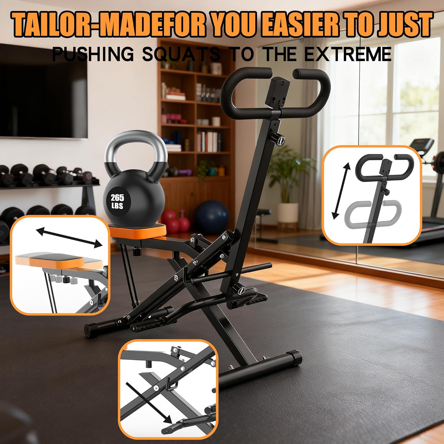 Squat Machine For Home, Assist - Home Gym Resistance Machine 评论和价格