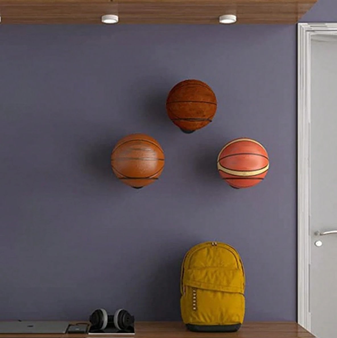 Space Saving Wall Mounted Bask - Home Gym Furniture 评论和价格