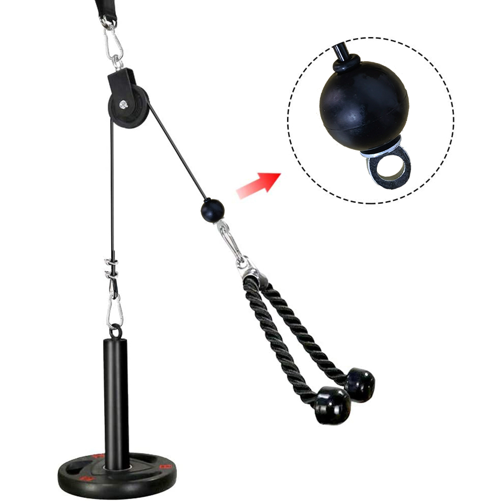 2.5M 3M 4M Fitness Pulley Repl - Home Gym Training Program 评论和价格