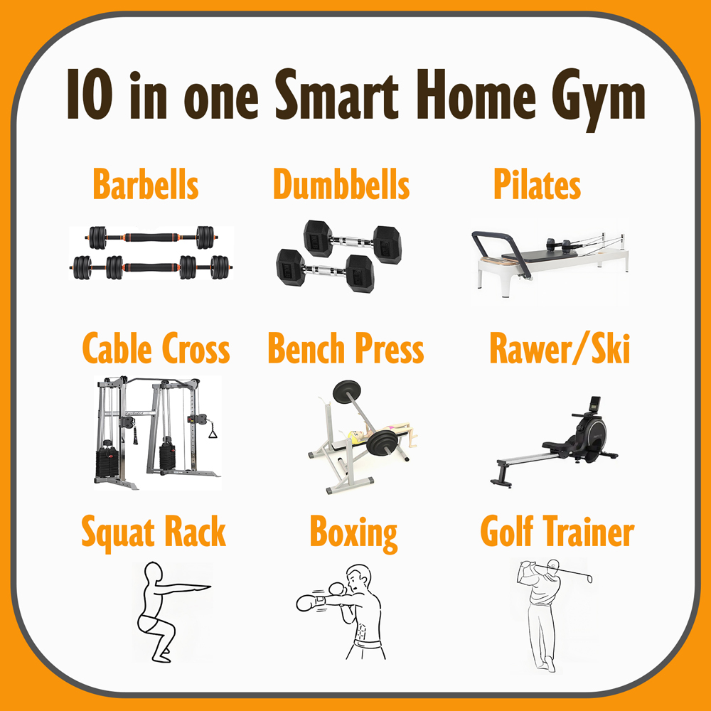 All-in-One Home Gym Equipment - All In One Gym Home Equipment 评论和价格