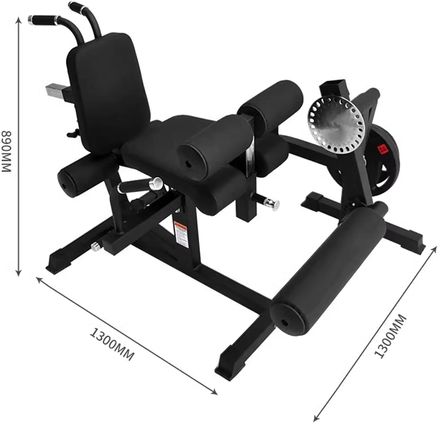 Plate Loaded Adjustable Leg Wo - Home Gym Leg Extension Machine 评论和价格