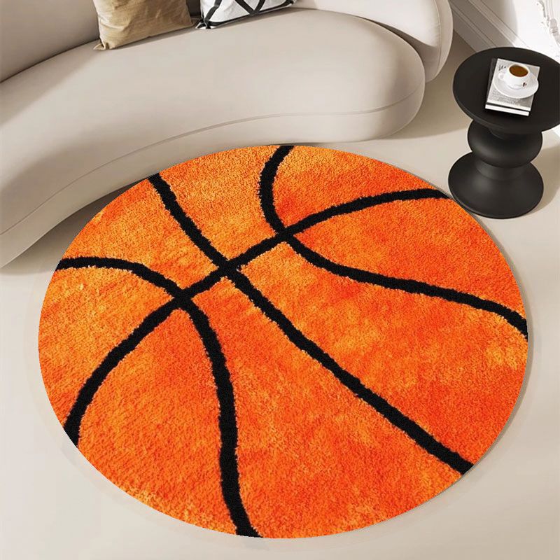 Basketball Pattern Round Rug F - Home Gym Furniture 评论和价格
