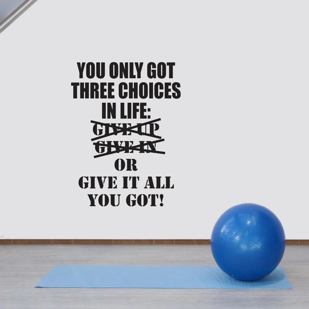 1 pc hot sale GYM culture Wall - Home Gym Furniture 评论和价格